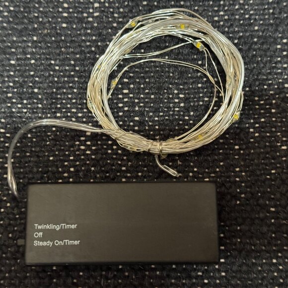 Wondershop™ LED Battery Operated Dewdrop Fairy String Lights, Warm White - Picture 7 of 11